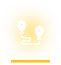 Navigation path symbol with markers